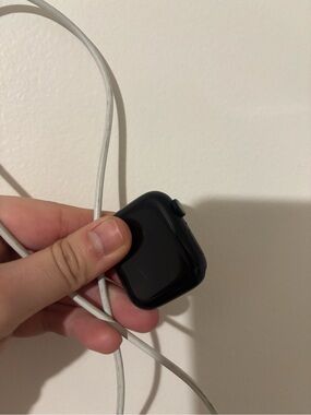 Apple series 7 barley used Black Smartwatch Head Unit with White Charging Cable